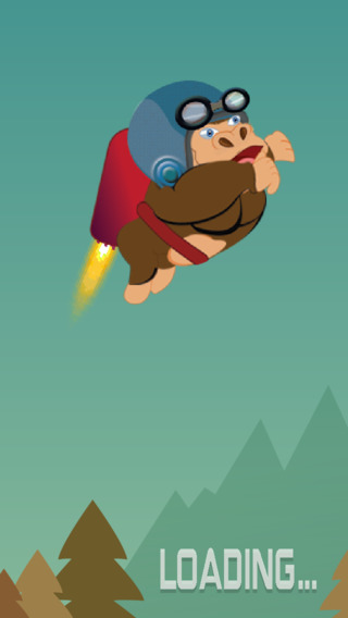 Super Rocket Monkey Jump - Amazing Gorilla