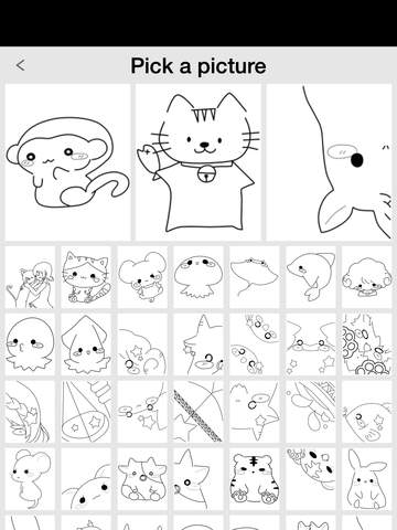 免費下載教育APP|Tanuki Paint for iPad～Kawaii Animal Coloring Book ～ app開箱文|APP開箱王