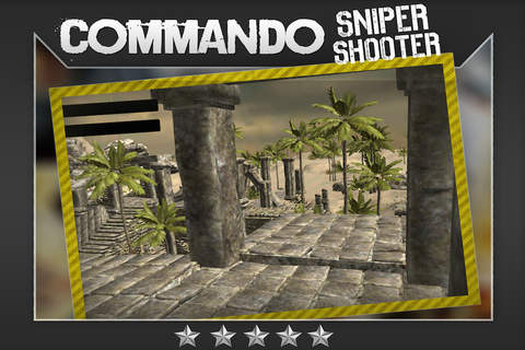 Commando Sniper Shooter 3D - Test your Shooting Skills with Army Snipers screenshot 2