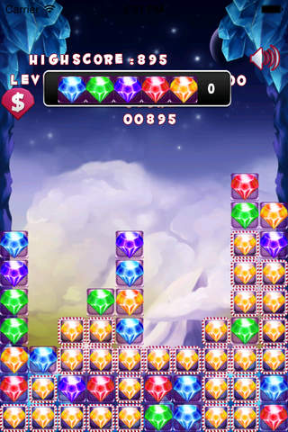 Jewel Block Mania - Free Deluxe Addictive Crush And Smash Puzzle Game screenshot 4