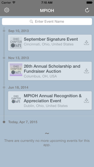 【免費商業App】MPI - Ohio Chapter Events-APP點子