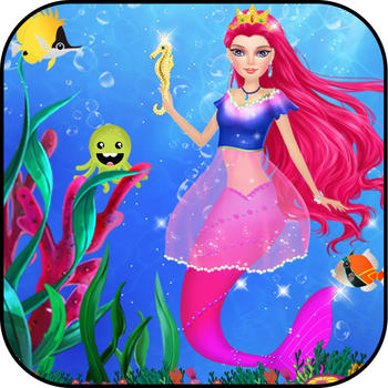 Mermaid Princess Makeover: Dress Up and Makeup Game 遊戲 App LOGO-APP開箱王