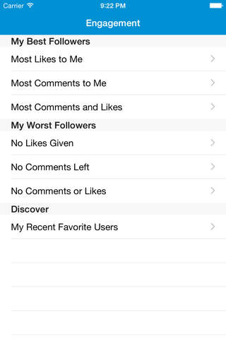 InstaFollowers for Instagram - Follow and Unfollow Tracker for My InstaFollow Followers and Unfollowers on iPad and iPhone Pro screenshot 2
