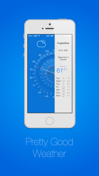 Pretty Good Weather - Free Weather Forecast Barometer for iPhone