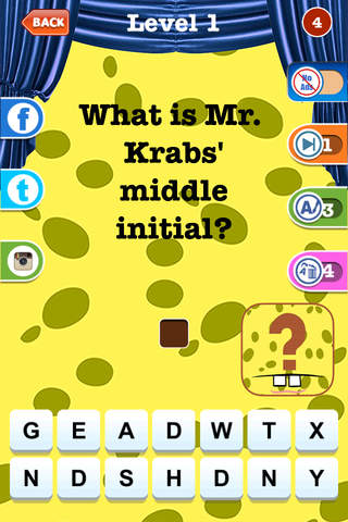 Trivia Quiz For Spongebob Squarepants screenshot 3