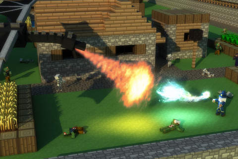 Pixel Dungeon Knight Hero - Valley of the Wizard 3D Multiplayer and Survival Mine Mini Game screenshot 4