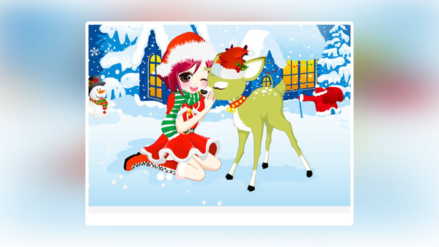 免費下載遊戲APP|Christmas Girl Loves Reindeer app開箱文|APP開箱王
