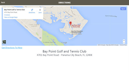 Bay Point Resort Golf Club