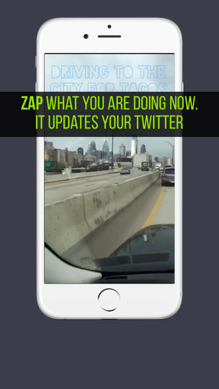 Zap for Twitter: one moment at a time