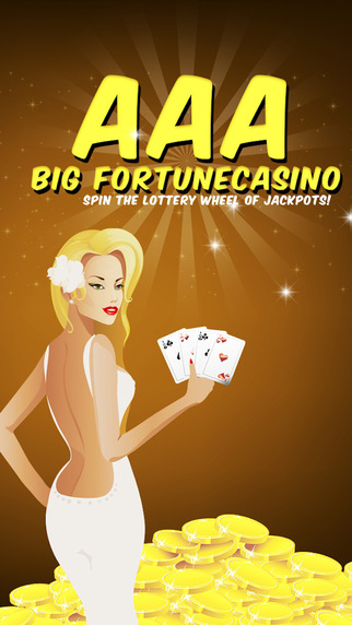 AAA Big Fortune Casino - Spin the Lottery Wheel of Jackpots