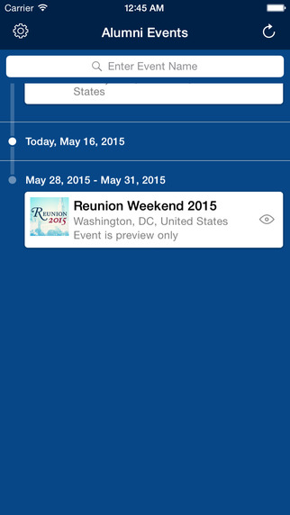 【免費商業App】Georgetown University Alumni Events-APP點子