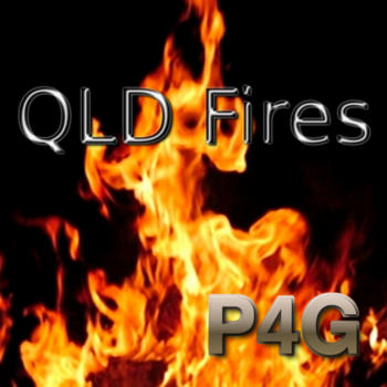 QLD Fires LOGO-APP點子