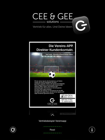 【免費生產應用App】CEE&GEE solutions VertriebXXL-APP點子