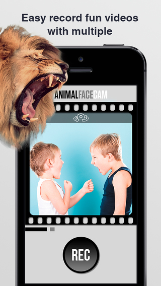 WoCam Animal Face - Recording your camu video and replace faces with animals