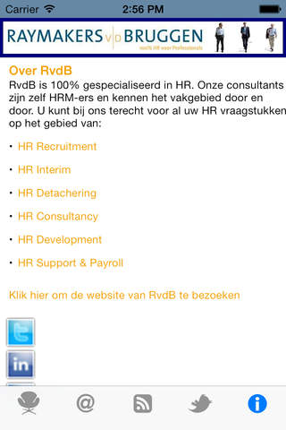 RvdB HR Vacatures screenshot 3
