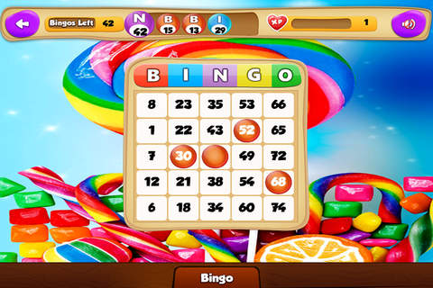 Bingo Candies - FREE Game screenshot 2