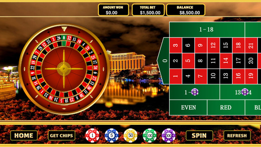 AAA All Vegas Nights Roulette