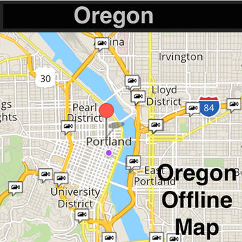 Oregon/Portland Offline Map & Navigation & POI & Travel Guide & Wikipedia with Traffic Cameras Pro LOGO-APP點子