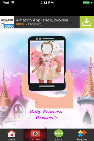 Baby Princess Fairytale Photo Montage screenshot 3