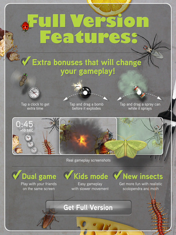 【免費遊戲App】iBugs Invasion FREE — Top & Best Game for Kids and Adults-APP點子