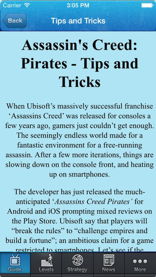 Guide For Assassins Creed Pirates