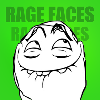 SMS Rage Faces Pro LOGO-APP點子