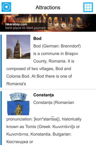 Romania Offline GPS Map & Travel Guide Free screenshot 3