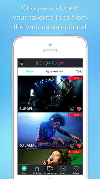 【免費娛樂App】SHOWROOM - free live streaming-APP點子