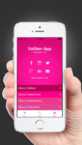 【免費生活App】Valiber - Sweetness Calculator-APP點子