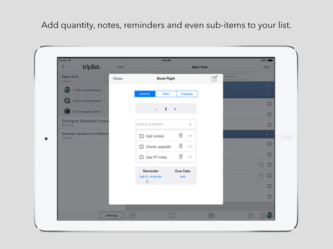 【免費旅遊App】TripList Pro - Create reusable packing lists-APP點子