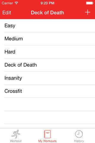 Deck of Death Workout screenshot 2