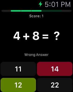 【免費遊戲App】Stupid Me - A Simple Math Game On  Your Wrist-APP點子