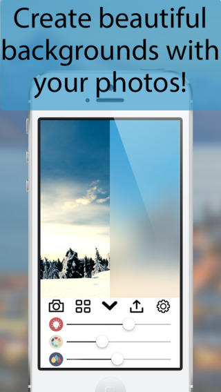 BlurB: Create Beautiful Backgrounds for iPhone