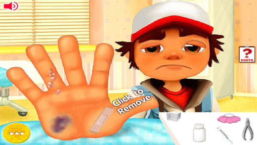 【免費遊戲App】Hand Surgery With Subway Surfers Edition-APP點子