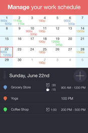 shift worker calendar