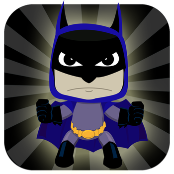 Racing With The Super Heroes - Fast Assault Race In The Arkham City Highway FREE by Golden Goose Production 遊戲 App LOGO-APP開箱王