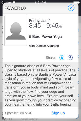 5 Boro Power Yoga screenshot 2