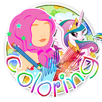 Kids Coloring Unicorn and Mia Edition LOGO-APP點子