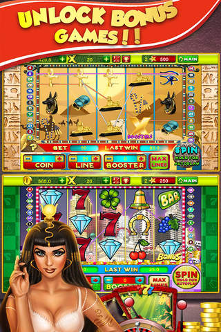 A Casino Craze Fun Slots Tour of Treasure Journey (Social Vegas Slot Machine Mania) Free screenshot 4