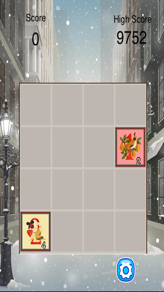 【免費遊戲App】Twelve Days of Christmas - 2048 Holiday Style Puzzle Game Free-APP點子