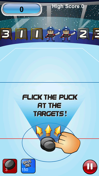 【免費遊戲App】Hockey Flick - The Great Hockey Shootout Free Game-APP點子