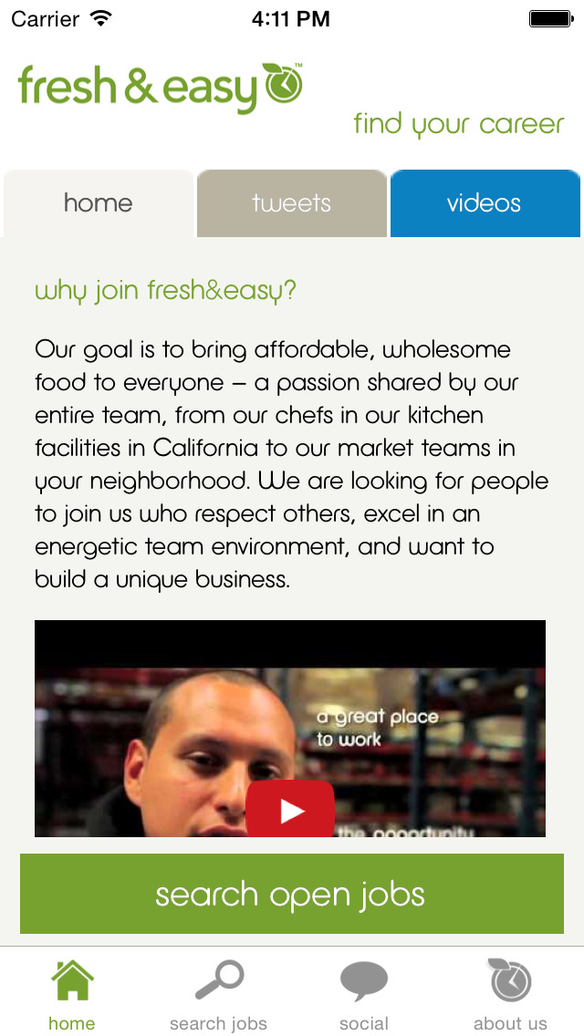 apps by fresh easy neighborhood market inc getapplr fresh and easy careers