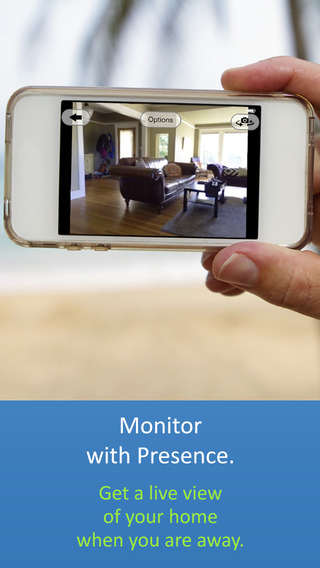 Presence: Free smart home motion detector webcam for security surveillance and energy