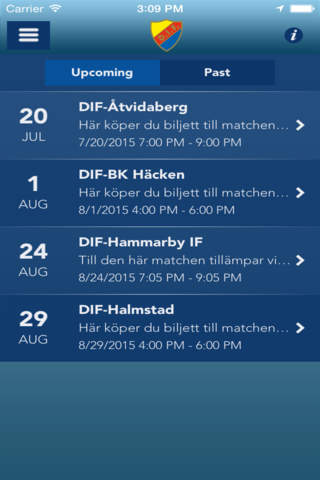 Djurgården Fotboll screenshot 3