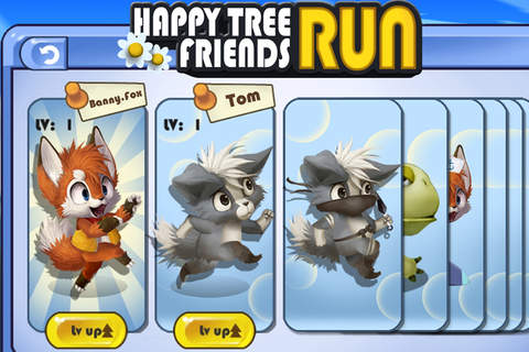 happy forest friends run Christmas screenshot 4