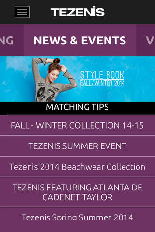 Tezenis Official App screenshot 2