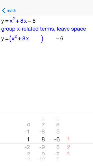 Quadratic Vertex