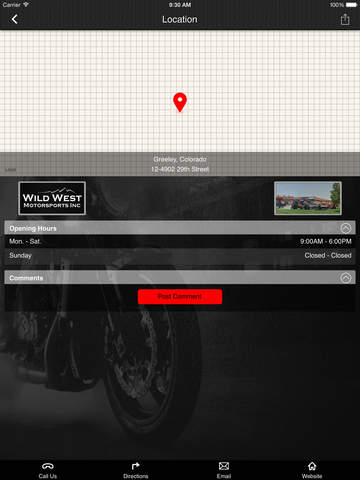 【免費商業App】Wild West Motorsports Inc.-APP點子