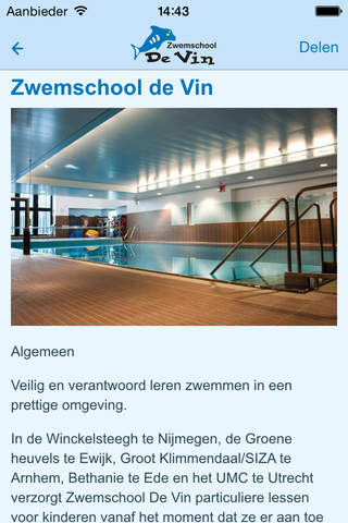 Zwemschool De Vin screenshot 2