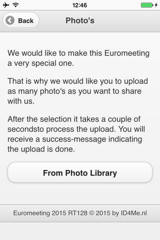 Euromeeting screenshot 2